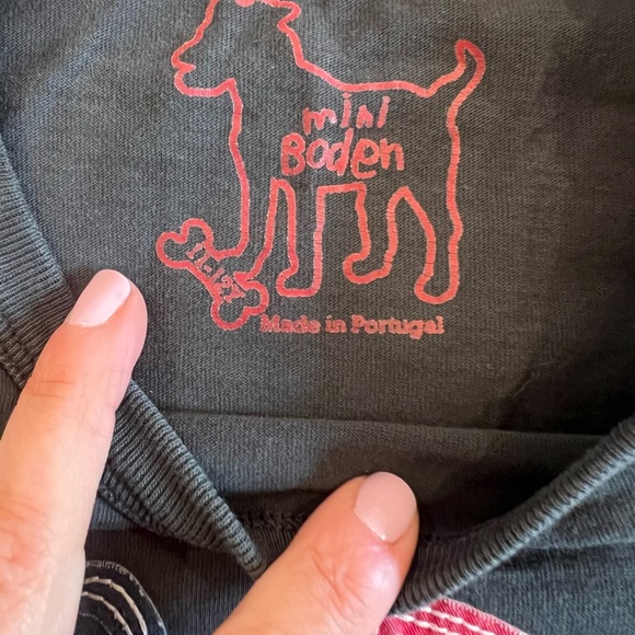 Boden LS Bubble &Squeak appliqué tee 11-12yr - Picture 2 of 2